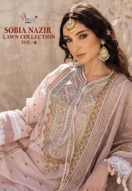 Shree Fabs Sobiya Nazir Lawn Vol 6 Pakistani Salwar Suits